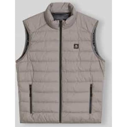 Regular fit bodywarmer met logopatch