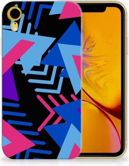 Apple iPhone Xr TPU Hoesje Funky Triangle