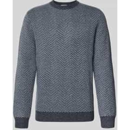 Wollen pullover met ronde hals