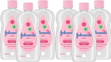 Johnson's - Babyolie Regular - 6 x 200 ml