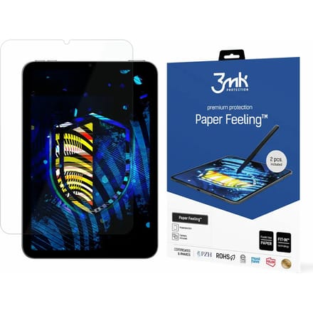 Hybride glas 3MK Apple iPad Mini 2021 Paper Feeling™