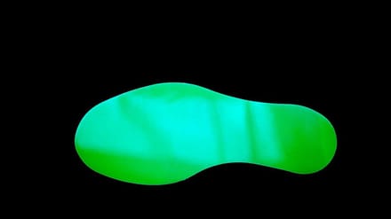 Voetstap - Glow in the dark