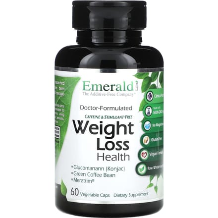 Emerald Laboratories, Gezondheid voor Gewichtsverlies, 60 Veggie Capsules