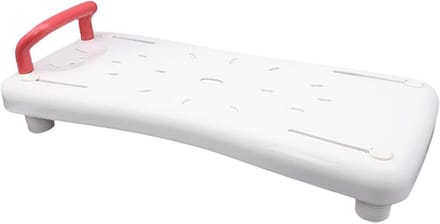 Hangende Badstoel - Douchestoel Ouderen - Veilig Douchen - Sterke Constructie - 70 x 31 cm - Wit