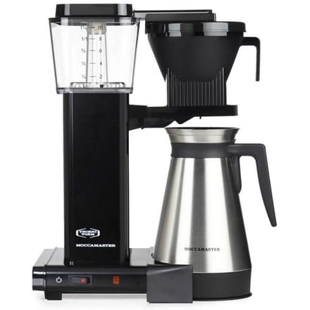 Moccamaster KBGT - Filterkoffiezetapparaat - Black - 5 jaar garantie