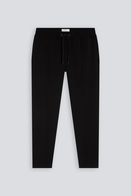 Track pants Serie Felpa Stretch Zwart