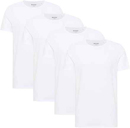Mustang T-shirt Style Allen 4-Pack Verpakking van 4