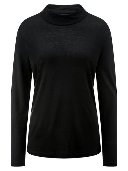 Shirt Van Peter Hahn zwart