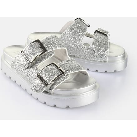 Dames muiltjes Buffalo Raya Ari Glam - Vegan Glitter