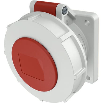 Industriële Paneelmontage Socket 32A 5P 400V IP67 - 240A
