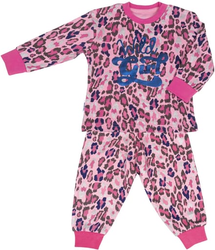 Frogs and Dogs - Pyjama Luipaard - Roze - Maat 62 - Meisjes