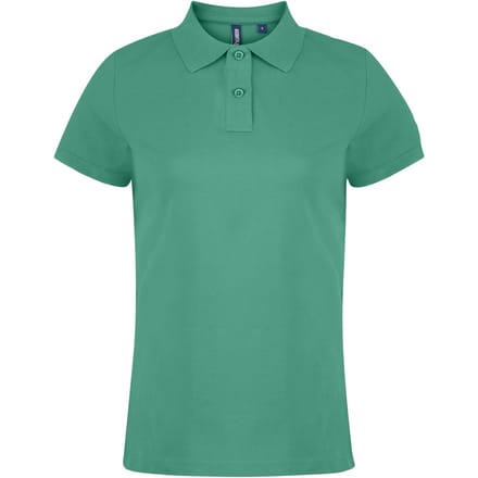 Asquith & Fox Dames/dames Poloshirt met korte mouwen en effen mouwen (Kelly)