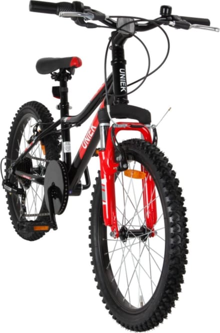 Kinderfiets Uniek Attack J 20'' 6V Zwart / Rood