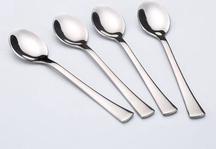 Couvert Royal Koffielepels - 4 stuks - 18/10 Edelstaal - Vaatwasserbestendig