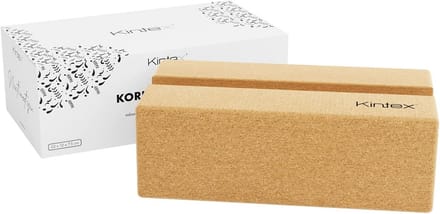 Kurk yogablok 2-in-1 als steun en houder voor tablet en smartphone
