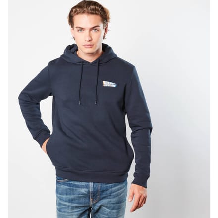 Back to the Future CarStripes Hoodie - Blauw - M