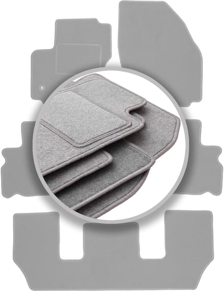 Grijze automatten voor: Ford S-MAX MK1 FL 7-zits (2012-2015)