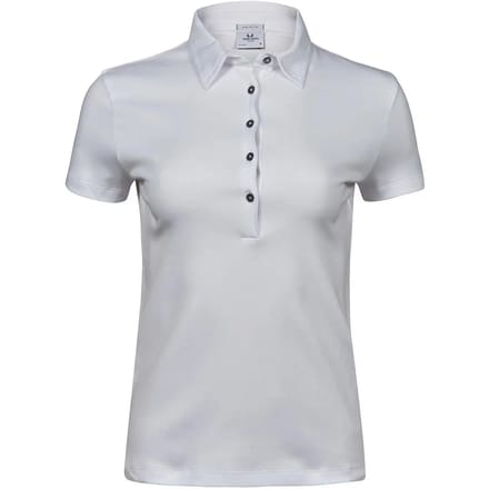 Tee Jays - Women´s Pima Cotton Polo - White - M