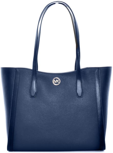 Schoudertas Michael Kors Leida Blauw 33 X 30 X 12 CM