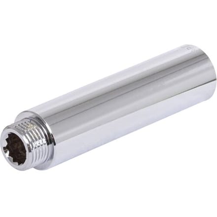 BPE kraanverlengstuk chroom gepolijst 1/2"x100mm