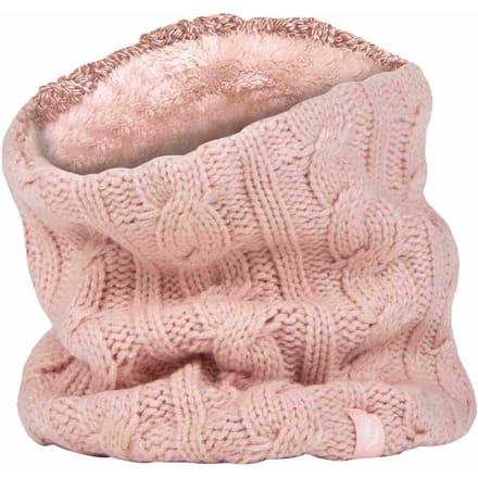Dames Kabelgebreide Winter Fleece Gevoerde Thermische Nekwarmer