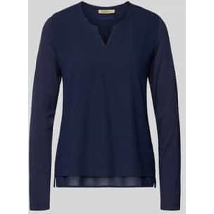 Blouse met tuniekkraag