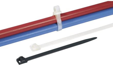 HellermannTyton 111-70110 RLT150-N66-BK-L1 Kabelbinder 770 mm 8.90 mm Zwart Hersluitbaar, Hittegestabiliseerd 50 stuk(s)