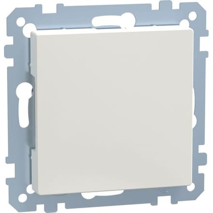 Schneider- Electric Schneider Electric Systeem-M blindplaat Glanzend wit