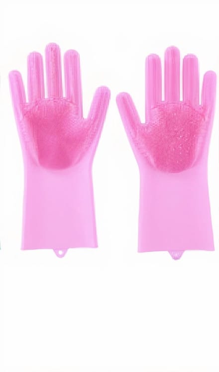 Lifetime Clean Schoonmaakhandschoenen 2 Stuks Roze 4 X 14 X 38,5 Cm