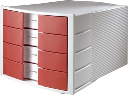 Han - Ladekast - Rood