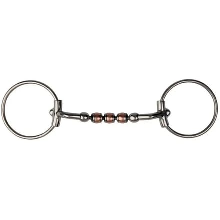 2-rings paardenbit met gebogen mondstuk Metalab Magic System