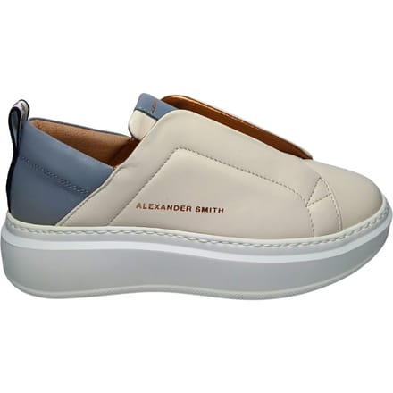 Damesschoenen Alexander Smith Wenbley Slip-on Vrouw Off White Azure