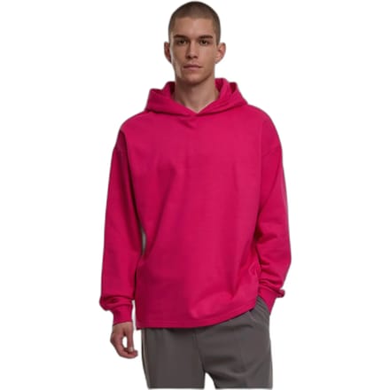Urban Classics - Organic Loose Hoodie/trui - M - Felroze