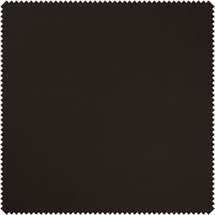 Katoenen single jersey "Uni" - Donkerbruin