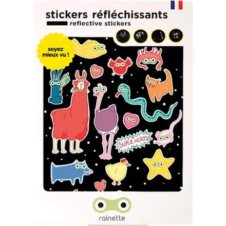 Reflecterende stickers Rainette Super Heros