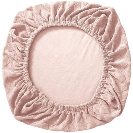 1 stks Elastische Bureaustoel Covers Jacquard Stoelhoezen Ananas Rooster Fleece Hoes Spandex Stoel Cover Computer Protector 1-PCS roze