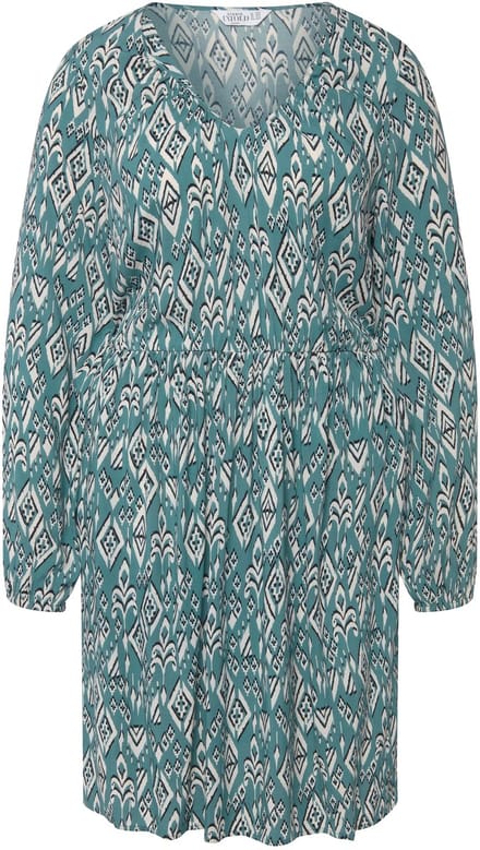 Studio Untold - Dames - Korte Jurken - Gletsjerblauw - Maat 50+