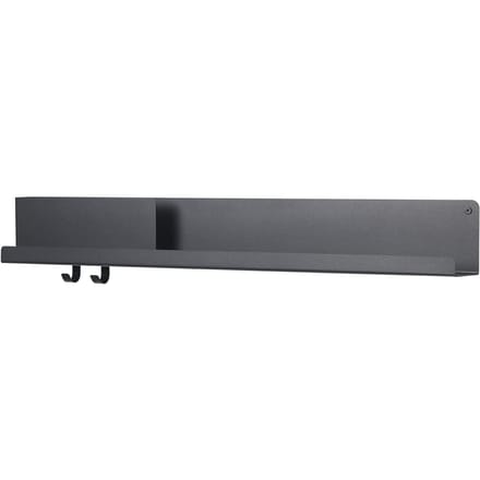 Muuto - Folded rek - 96 x 13 cm - zwart