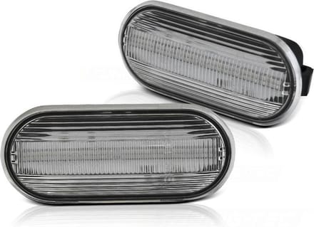 Zijkant knipperlichten VW GOLF 4 / BORA 95- / GOLF 3 95-/ IBIZA 95 -99/ TOLEDO WIT LED