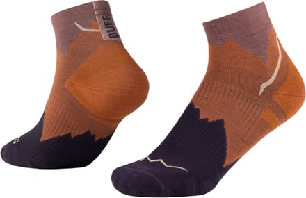 Buff | Lightweight Merino | Quarter | Hardloopsokken | Unisex | Ginger | 36-38 -