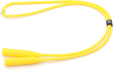 Siliconen brillenkoord - brillenketting - brillenkoorden - Geel