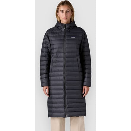 Patagonia Recycled Down Sweater Parka zwart