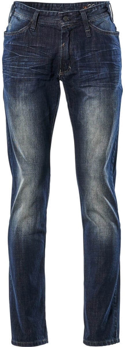 Mascot Frontline Jeans 15379-869 - gewassen blauw denim - W32/L32