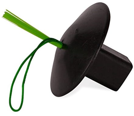Rubberen Honkbal Basis Plug met Optische Steel en Touw