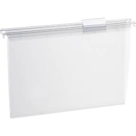 EICHNER transparante hangmap, bovenaan open, polypropeen, 15 stuks