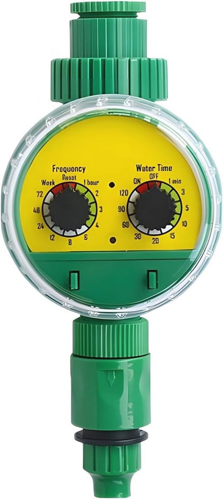 Automatische Water Timer - Tuin Besproeiing - Planten Verzorgen - Programmeerbaar - 12 cm - Multicolor