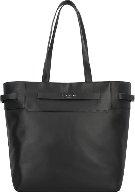 LIEBESKIND BERLIN schoudertas shopper Lora Calf Optic Tote Bag Black zwart