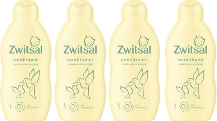 Zwitsal Conditioner / Cremespoeling - Voordeelverpakking 4 x 200 ml