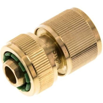 Messing GARDENA Stijl Koppeling 13 mm Waterstop