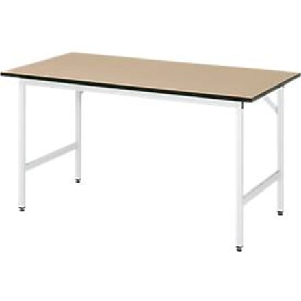 Werktafel - MDF-plaat - B 1500 x D 800 x H 800-850 mm - beuken plaat